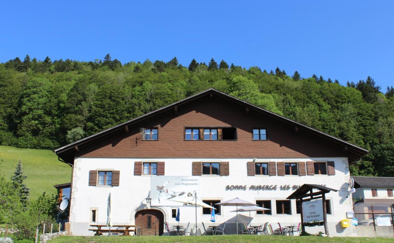 Bonne Auberge Les Bugnenets Le Paquier  Exteriör bild